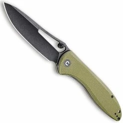 CIVIVI Knives CIVIVI Picaro C916A - Black Stonewash D2 Drop Point - OD Green G10 - Liner Lock Folder