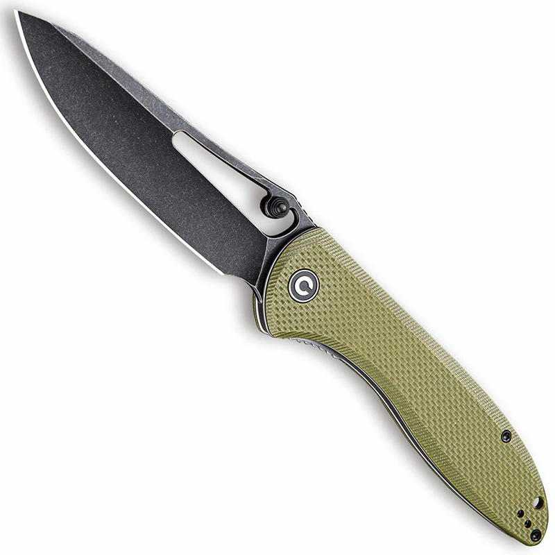 CIVIVI Knives CIVIVI Picaro C916A - Black Stonewash D2 Drop Point - OD Green G10 - Liner Lock Folder 2 CIVIVI Knives CIVIVI Picaro C916A - Black Stonewash D2 Drop Point - OD Green G10 - Liner Lock Folder