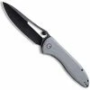 CIVIVI Knives CIVIVI Picaro C916C - Black Stonewash D2 Drop Point - Gray G10 - Liner Lock Folder -Cheap Case Knives Store WE C916C OPEN FRONT