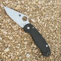 Spyderco Knives Spyderco C223GP Para 3 - CPM S45VN - Black G10 - Compression Lock - USA Made -Cheap Case Knives Store sp c223gp.fb