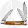 Case Small Stockman Knife 01971 - Limited Edition I - Smooth Antique Bone - 6333SS - Discontinued - BNIB -Cheap Case Knives Store CA 01971 OPEN FRONT