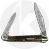 Case Mini Copperhead Knife 02972 - Limited Edition II - Green Bone - 62109XSS - Discontinued - BNIB -Cheap Case Knives Store CA 02972 OPEN FRONT