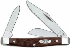 Case Medium Stockman, Brown Synthetic, CA-106