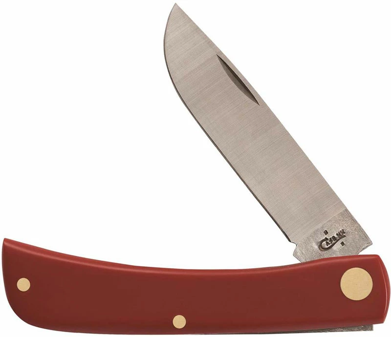 Case Sod Buster Jr Knife 13451 American Workman Red Synthetic 4137SS 3 Case Sod Buster Jr Knife 13451 American Workman Red Synthetic 4137SS