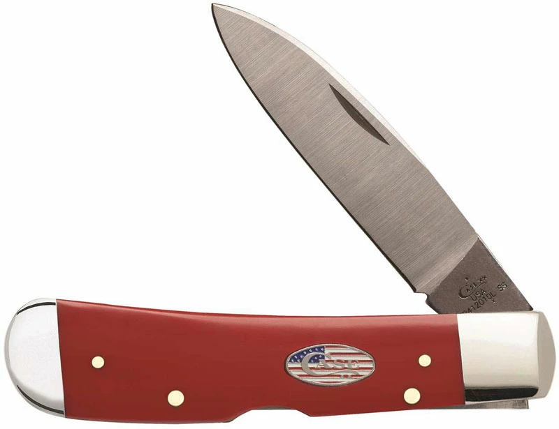 Case Tribal Lock Knife 13452 American Workman Red Synthetic TB412010LSS 3 Case Tribal Lock Knife 13452 American Workman Red Synthetic TB412010LSS