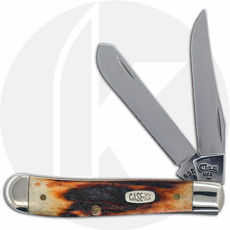 Case Mini Trapper Knife 01714 - Red Stag - R5207SS - Discontinued - BNIB 3 Case Mini Trapper Knife 01714 - Red Stag - R5207SS - Discontinued - BNIB