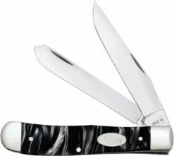 Case Trapper Knife 23670 Black Pearl Kirinite 10254SS