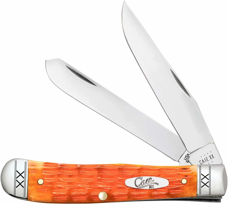 Case Trapper Knife 35810 - Cayenne Bone - 6254SS 3 Case Trapper Knife 35810 - Cayenne Bone - 6254SS