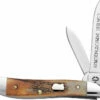 Case Peanut Knife 05289 - Case Brothers - Genuine Stag - 5220SS - Discontinued - BNIB