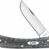 Case Sod Buster Jr Knife 58412 Pocket Worn Gray Bone CV 6137CV -Cheap Case Knives Store CA 58412