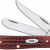 Case Mini Trapper, Pocket Worn Old Red Bone, CA-784 2 Case Mini Trapper, Pocket Worn Old Red Bone, CA-784 -Cheap Case Knives Store CA 784