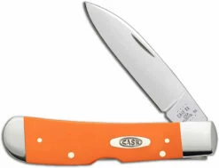 Case Tribal Lock Knife 80513 Smooth Orange Synthetic TB412010LSS