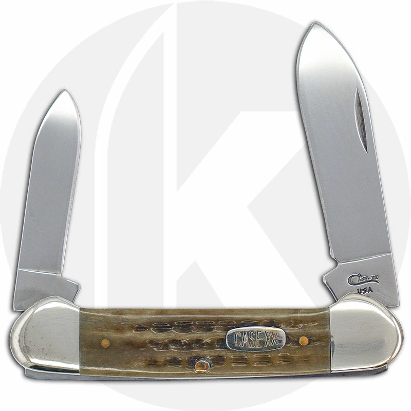 Case Canoe Knife 00814 - Pocket Worn Green Bone - 62131SS - Discontinued - BNIB 3 Case Canoe Knife 00814 - Pocket Worn Green Bone - 62131SS - Discontinued - BNIB