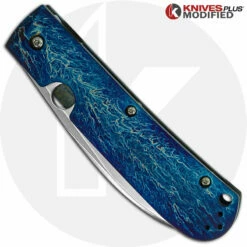 Spyderco SwayBack Knife C249TIP - CTS XHP Wharncliffe - Titanium - Mayhem Finish 12 Spyderco SwayBack Knife C249TIP - CTS XHP Wharncliffe - Titanium - Mayhem Finish -Cheap Case Knives Store KP C249TIP MAYHEM CLOSED FRONT 2