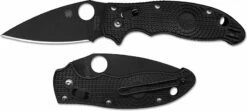 Spyderco Manix 2 Lightweight Knife, Black Blade, SP-C101PBBK2
