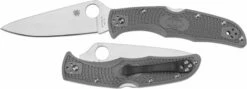 Spyderco Knives: Spyderco Endura 4 Lightweight, Gray, SP-C10FPGY -Cheap Case Knives Store SP C10FPGY