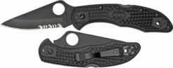 Spyderco Delica 4 Black Blade, SP-C11PSBBK 9 Spyderco Delica 4 Black Blade, SP-C11PSBBK -Cheap Case Knives Store SP C11PSBBK