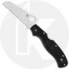 Spyderco Rescue3 Lightweight, SP-C14SBK3 -Cheap Case Knives Store SP C14SBK OPEN FRONT
