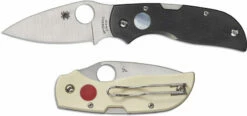 Spyderco Chaparral Sun And Moon C152GSMP - White G10 Side With Red Sun Inlay - Black G10 Side With Pearl Moon Inlay - Lock Back 9 Spyderco Chaparral Sun And Moon C152GSMP - White G10 Side With Red Sun Inlay - Black G10 Side With Pearl Moon Inlay - Lock Back -Cheap Case Knives Store SP C152GSMP