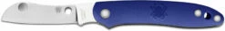 Spyderco Roadie Knife, Blue FRN, SP-C189PBL -Cheap Case Knives Store SP C189PBL