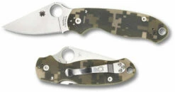 Spyderco C223GPCMO Para 3 - CPM S45VN - Camo G10 - Compression Lock - USA Made -Cheap Case Knives Store SP C223GPCMO