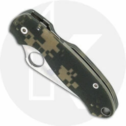 Spyderco C223GPCMO Para 3 - CPM S45VN - Camo G10 - Compression Lock - USA Made -Cheap Case Knives Store SP C223GPCMO CLOSED FRONT