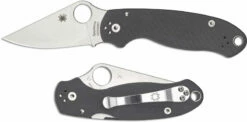 Spyderco C223GPDGY Para 3 Maxamet Gray G10 Compression Lock Folder USA Made 9 Spyderco C223GPDGY Para 3 Maxamet Gray G10 Compression Lock Folder USA Made -Cheap Case Knives Store SP C223GPDGY