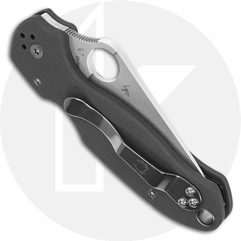 Spyderco C223GPDGY Para 3 Maxamet Gray G10 Compression Lock Folder USA Made 5 Spyderco C223GPDGY Para 3 Maxamet Gray G10 Compression Lock Folder USA Made - Image 3