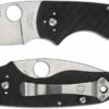 Spyderco Lil Native G10 SLIPIT Knife - C230NLGP - Non Locking Leaf Blade - Black G10 - USA Made -Cheap Case Knives Store SP C230NLGP