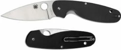 Spyderco C245GP Emphasis Knife - 3.61 Inch Drop Point - Black G10 - Liner Lock -Cheap Case Knives Store SP C245GP
