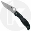 Spyderco Stretch 2 XL Lightweight C258PSBK - Part Serrated VG-10 - Black FRN - Back Lock Folder 2 Spyderco Stretch 2 XL Lightweight C258PSBK - Part Serrated VG-10 - Black FRN - Back Lock Folder -Cheap Case Knives Store SP C258PSBK OPEN