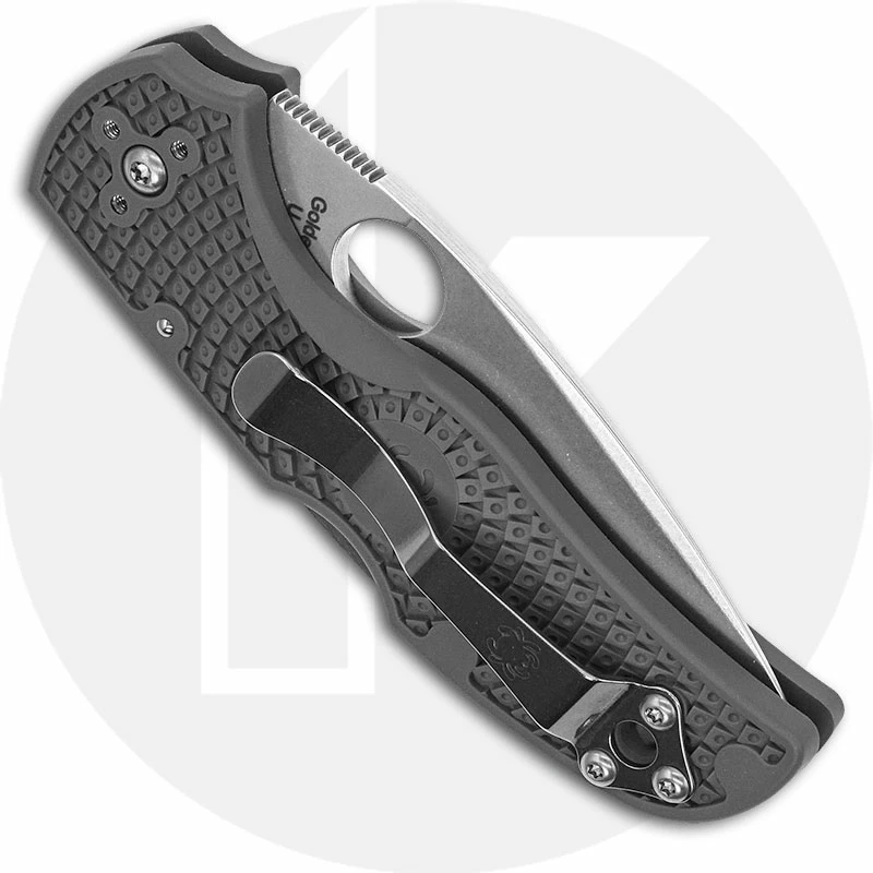 Spyderco C41PGY5 Native 5 Knife, 2.95 Inch Maxamet Steel Blade, Gray FRN Handle 5 Spyderco C41PGY5 Native 5 Knife, 2.95 Inch Maxamet Steel Blade, Gray FRN Handle - Image 3