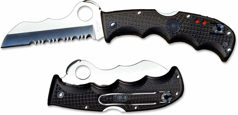 Spyderco Assist II FRN Knife - C79PSBK2 - Part Serrated VG10 - Discontinued Item - Serial # - BNIB 3 Spyderco Assist II FRN Knife - C79PSBK2 - Part Serrated VG10 - Discontinued Item - Serial # - BNIB