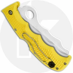 Spyderco Assist Salt Knife, SP-C79PSYL -Cheap Case Knives Store SP C79PSYL CLOSED BACK