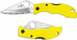 Spyderco Knives: Spyderco Ladybug 3 Salt Knife, Serrated, SP-LYLS3 -Cheap Case Knives Store SP LYLS3