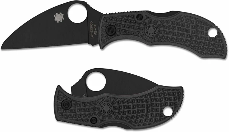 Spyderco Manbug Lightweight Knife - MBKWPBK - Black VG-10 Wharncliffe - Black FRN - Lock Back 3 Spyderco Manbug Lightweight Knife - MBKWPBK - Black VG-10 Wharncliffe - Black FRN - Lock Back